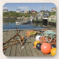 Peggy's Cove, Nova Scotia, Canada 2 cork coasters
