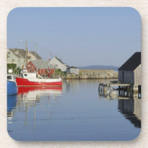 Peggy's Cove, Nova Scotia, Canada cork coasters