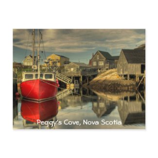 Peggy's Cove, Nova Scotia postcard