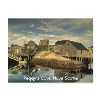 Peggy's Cove, Nova Scotia postcard