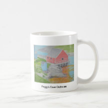 Peggy's Cove Outhouse Mug