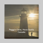 Peggy's Cove Sunset Magnet