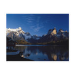 Pehoe Lake, Torres del Paine National Park, Chile Post Card