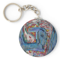 Pei Keychain