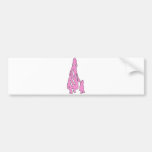 Peileppe Tribal Art Woman w Child Silhouette comic Bumper Sticker