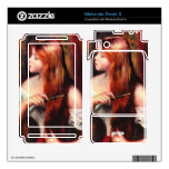 Peinar al chica de Pedro Renoir Motorola Droid X Skins