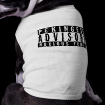 Pekingese Advisory Noxious Fumes pet clothing