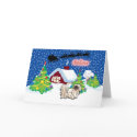 Pekingese Believe In Santa Christmas cards
