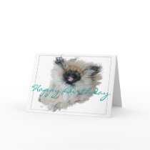 Pekingese Birthday Greeting Card