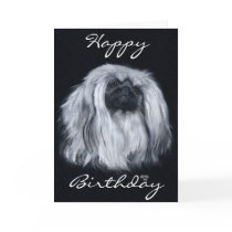 Pekingese Birthday Greeting Card