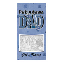 Pekingese DAD Picture Card