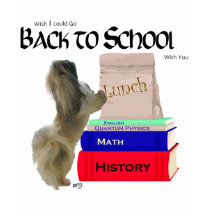 Pekingese Dog Back to School t-shirts
