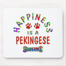 Pekingese Happiness Mouse Pad