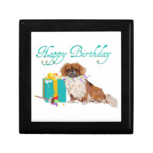 Pekingese in a Party Mood Gift Boxes