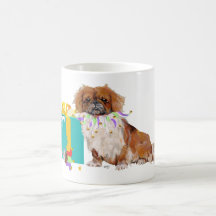 Pekingese in a Party Mood Mug