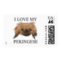 PEKINGESE Love! postage by Joee3030 PEKINGESE Love! postage