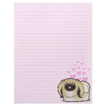 Pekingese Love (show cut) Letterhead
