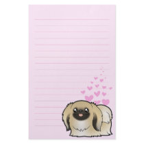 Pekingese Love (show cut) Customized Stationery