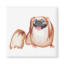 Pekingese magnets