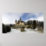 Peles Castle in Sinaia posters