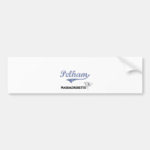 Pelham Massachusetts City Classic Bumper Sticker