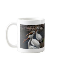 pelican,3 mugs