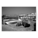 Pelican and Boats (BandW) cards