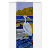 Pelican and Boats cards by richardmadgin Pelican and Boats cards
