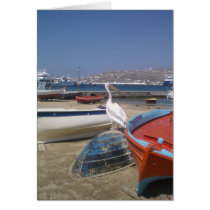 Pelican and Boats II cards
