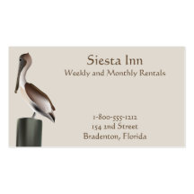Pelican and Seagull Business Card