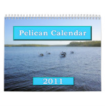 Pelican Calendar 2011 - 12 Month calendar