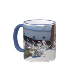 Pelican Dawn Sailboats Mug