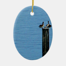 Pelican Pair Ornament