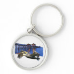 Pelican Pier Key Chain