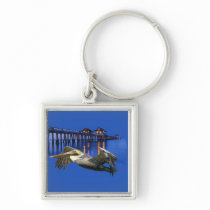 Pelican Pier Key Chains