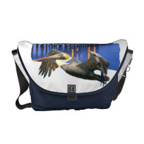 Pelican Pier Rickshaw Messenger Bag