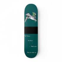 Pelican & Poem Skateboard by farmer77 Pelican & Poem Skateboard