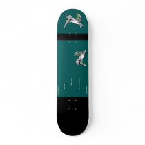 Pelican Poem Skateboard by farmer77 Pelican Poem Skateboard