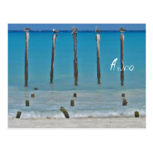 Pelican Posts Aruba Postcard