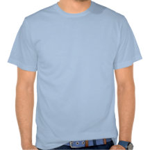 Pelican Silhouette Mens Blue Crew Neck T-shirt