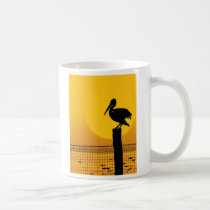 Pelican Sunset mugs