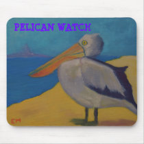 Pelican Watch mousepads by seapearls Pelican Watch mousepads