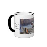 Pelicans and Cormorants mug