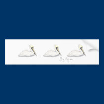 Pelicans Bumper Sticker bumper stickers