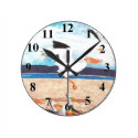 Pelicans Clock