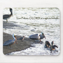 Pelicans Mousepad by farmer77 Pelicans Mousepad