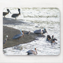 Pelicans Mousepad by farmer77 Pelicans Mousepad