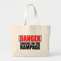 PELIGRO: Fangirl en el alboroto Bolsas