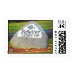Pelletier Island Logo Postage Stamps