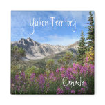 Pelly Mountain Vista; Yukon Territory, Canada Fridge Magnet